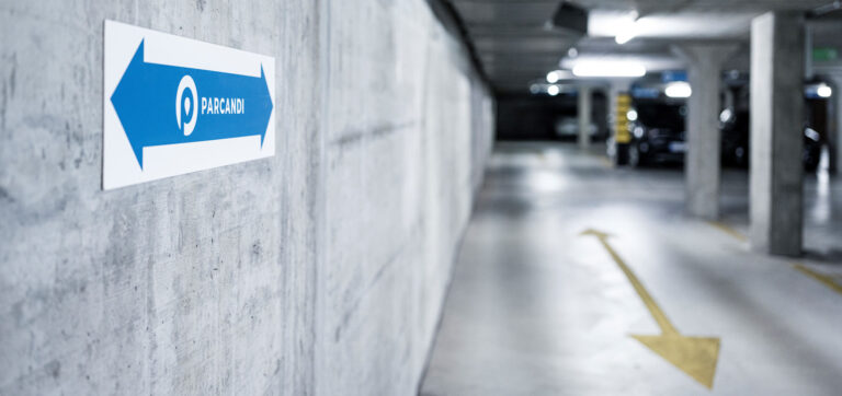 Parcandi Parkhaus am Dienstag, 27. Juli 2021 in Basel. © Photo Dominik Plüss